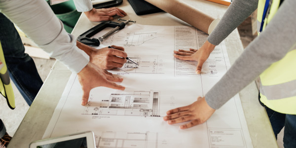 Reformas Integrales de Naves Industriales en Alcobendas · Creación de Planos y Renders en 2D y 3D